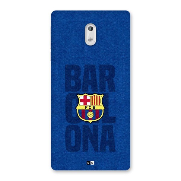 Barcelona Typography Back Case for Nokia 3