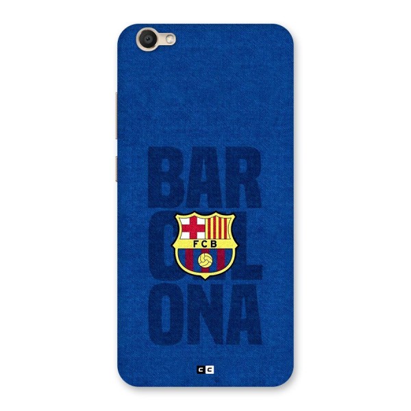 Barcelona Typography Back Case for Vivo V5