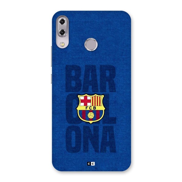 Barcelona Typography Back Case for Zenfone 5Z