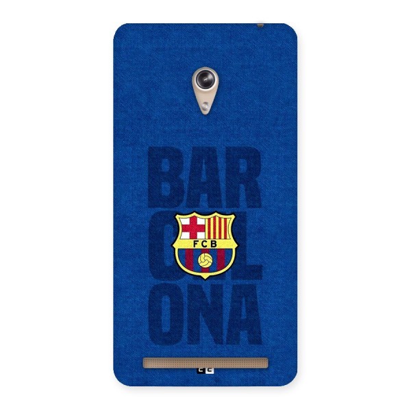 Barcelona Typography Back Case for Zenfone 6