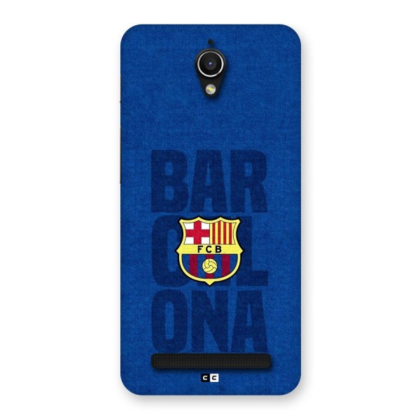 Barcelona Typography Back Case for Zenfone Go