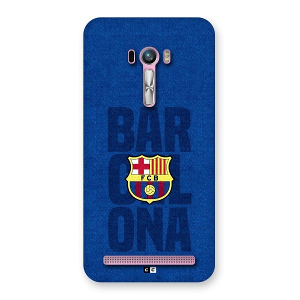 Barcelona Typography Back Case for Zenfone Selfie