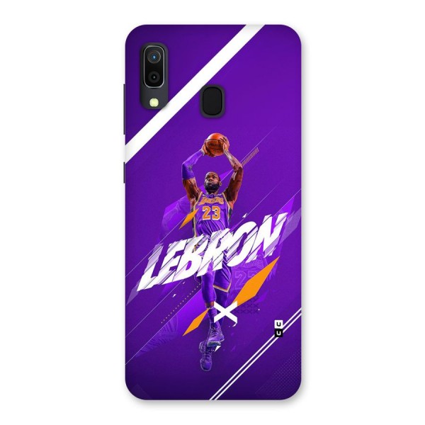 Basketball Star Back Case for Galaxy A30