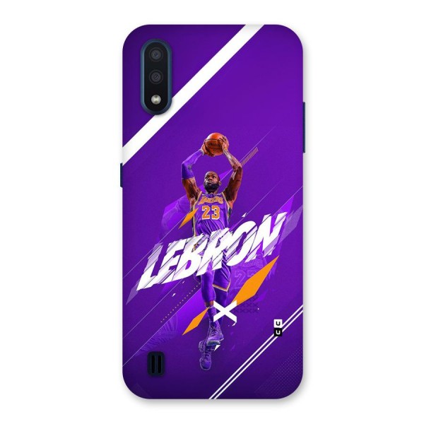 Basketball Star Back Case for Galaxy M01