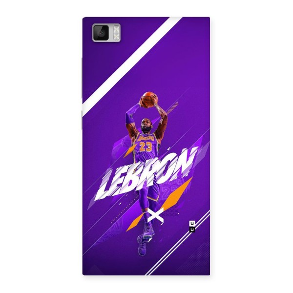 Basketball Star Back Case for Mi3