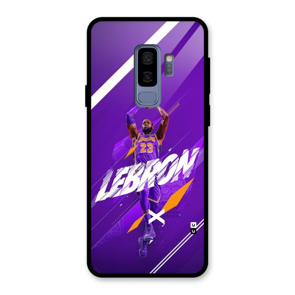 Basketball Star Glass Back Case for Galaxy S9 Plus