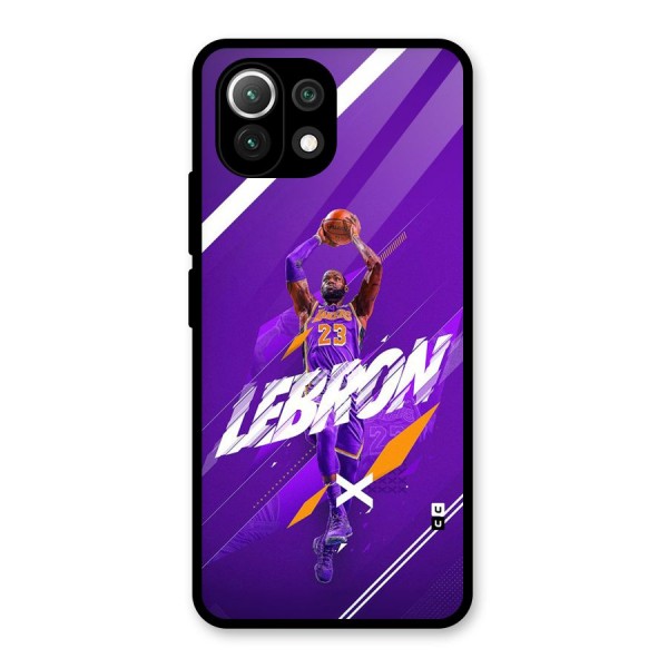 Basketball Star Glass Back Case for Mi 11 Lite