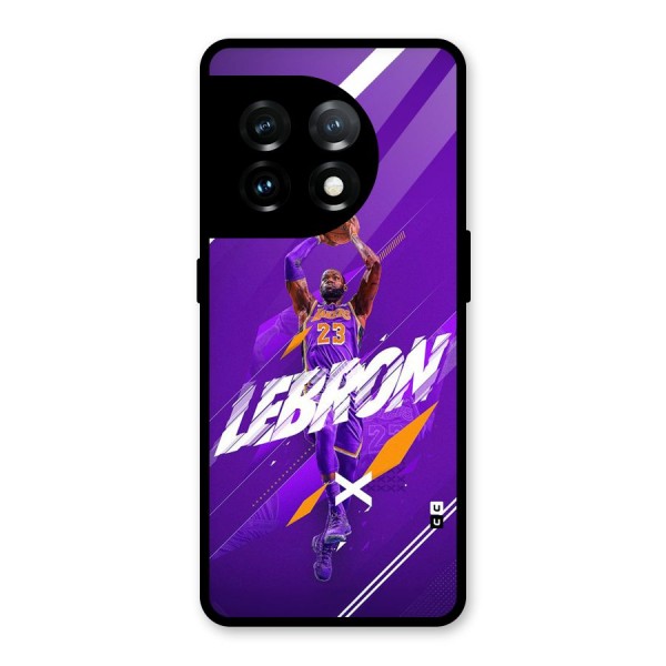 Basketball Star Glass Back Case for OnePlus 11