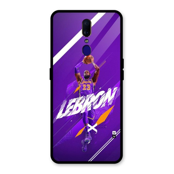 Basketball Star Glass Back Case for Oppo F11