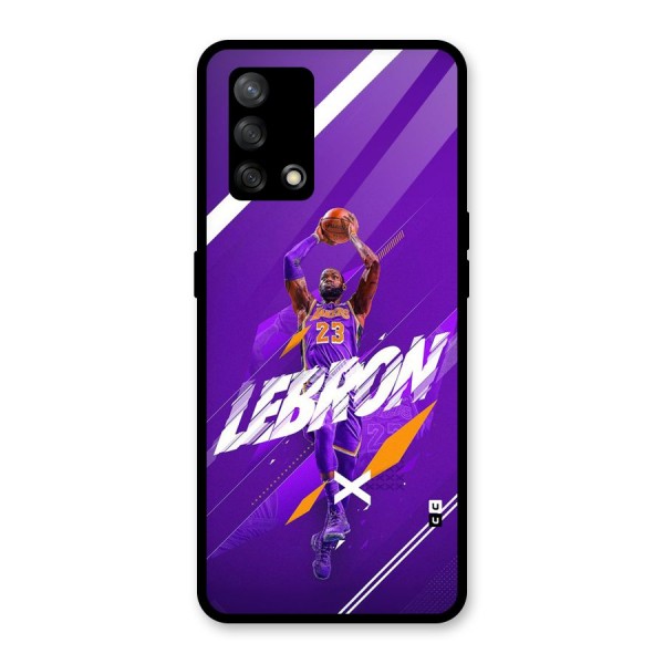 Basketball Star Glass Back Case for Oppo F19