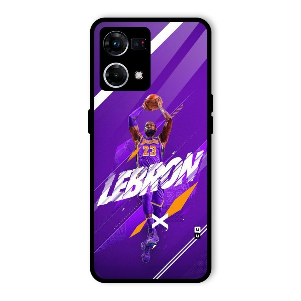 Basketball Star Glass Back Case for Oppo F21 Pro 5G