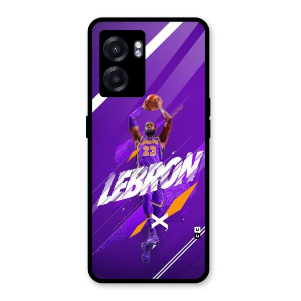 Basketball Star Glass Back Case for Oppo K10 (5G)