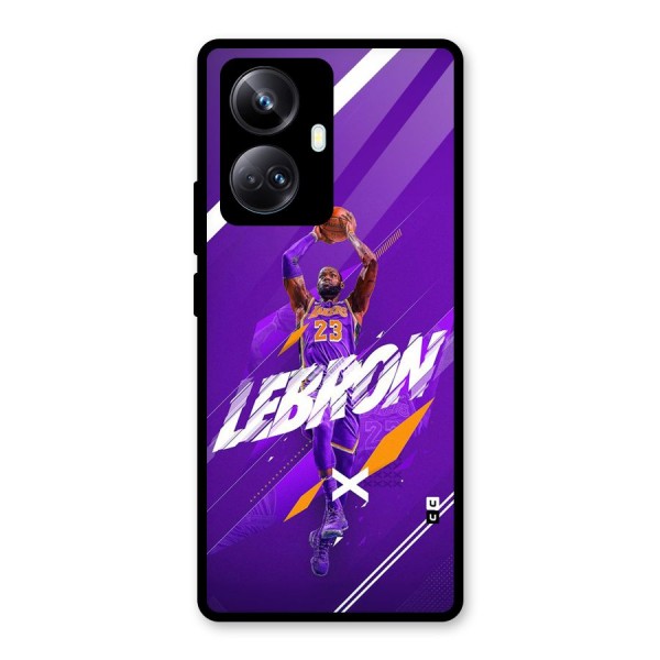 Basketball Star Glass Back Case for Realme 10 Pro Plus