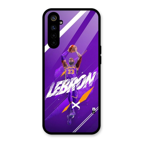 Basketball Star Glass Back Case for Realme 6i