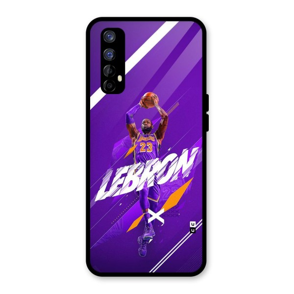 Basketball Star Glass Back Case for Realme 7