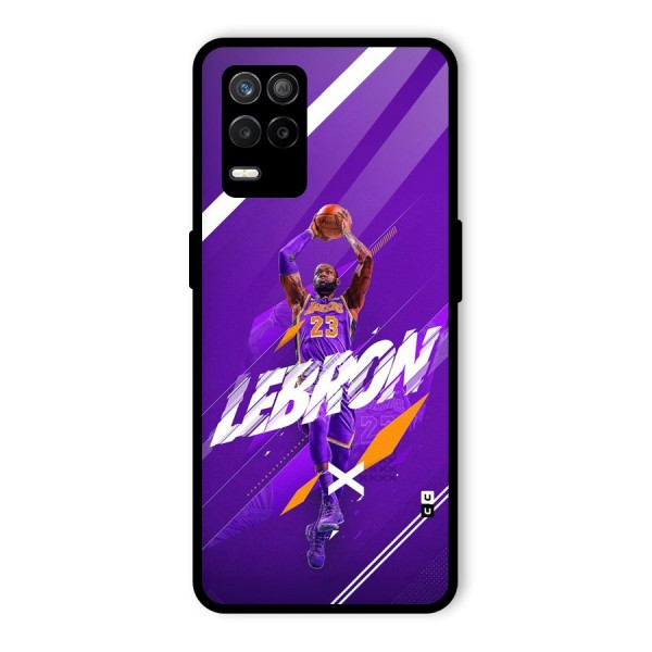 Basketball Star Glass Back Case for Realme 9 5G