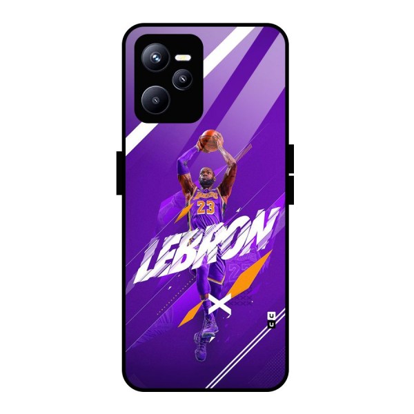 Basketball Star Glass Back Case for Realme C35