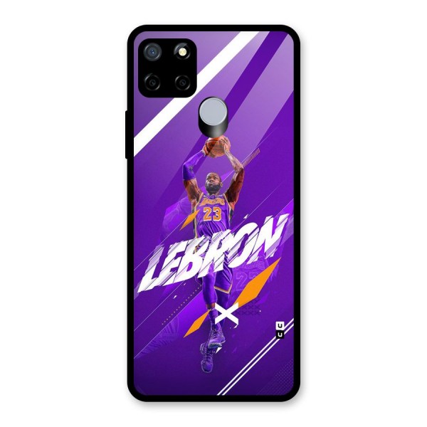 Basketball Star Glass Back Case for Realme Narzo 20