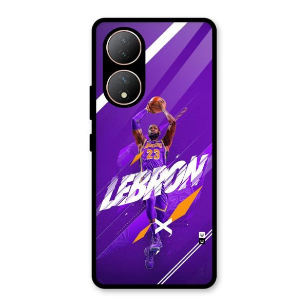 Basketball Star Glass Back Case for Vivo T2