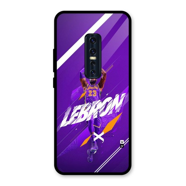 Basketball Star Glass Back Case for Vivo V17 Pro