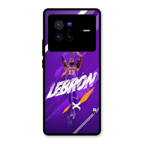 Basketball Star Glass Back Case for Vivo X80