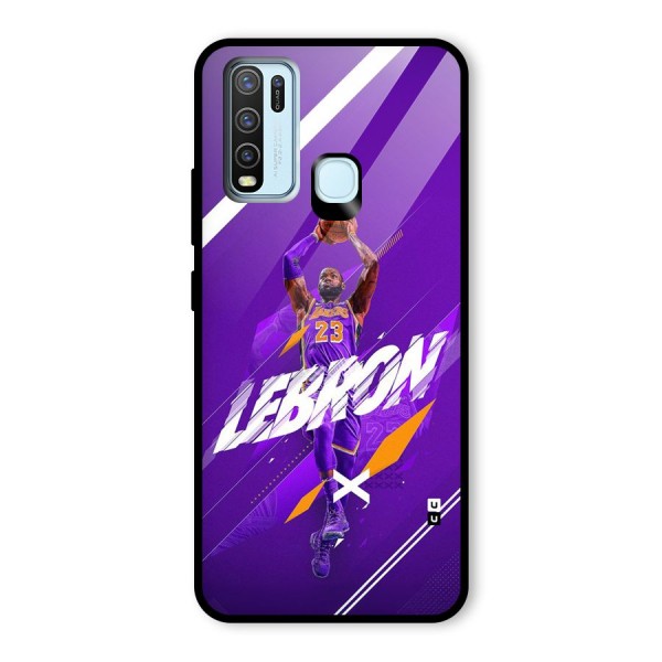 Basketball Star Glass Back Case for Vivo Y30