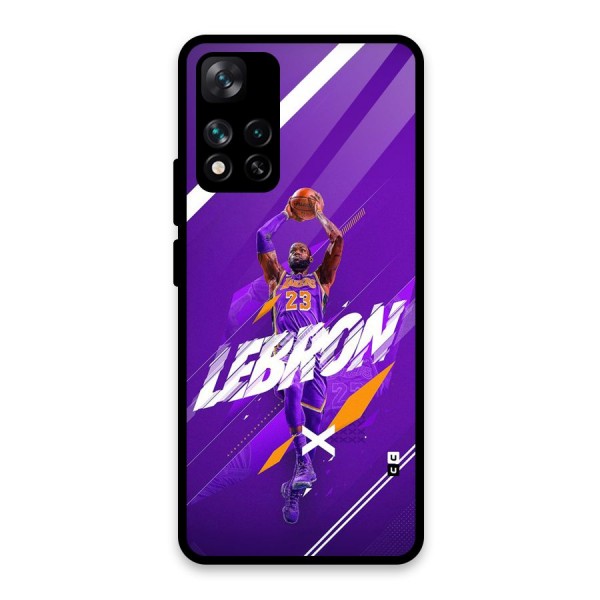 Basketball Star Glass Back Case for Xiaomi 11i 5G