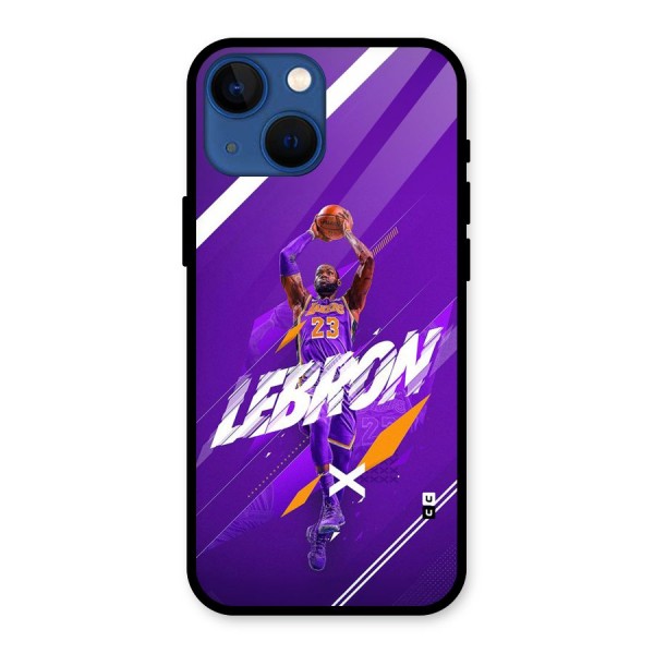 Basketball Star Glass Back Case for iPhone 13 Mini