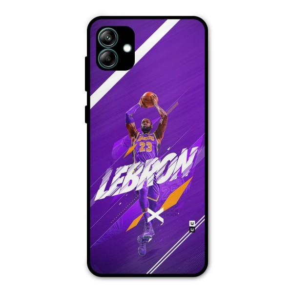 Basketball Star Metal Back Case for Galaxy A04