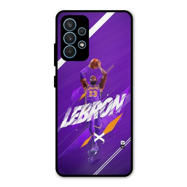 Basketball Star Metal Back Case for Galaxy A32