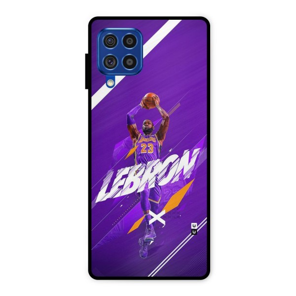 Basketball Star Metal Back Case for Galaxy F62