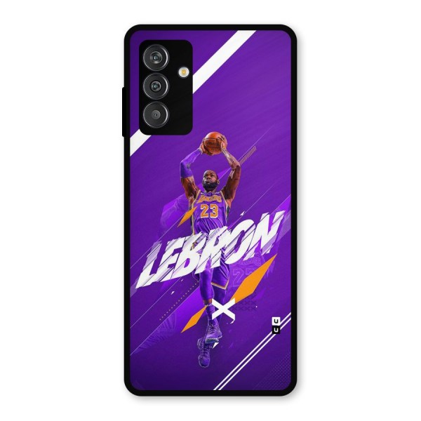 Basketball Star Metal Back Case for Galaxy M13