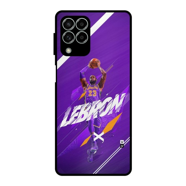 Basketball Star Metal Back Case for Galaxy M33