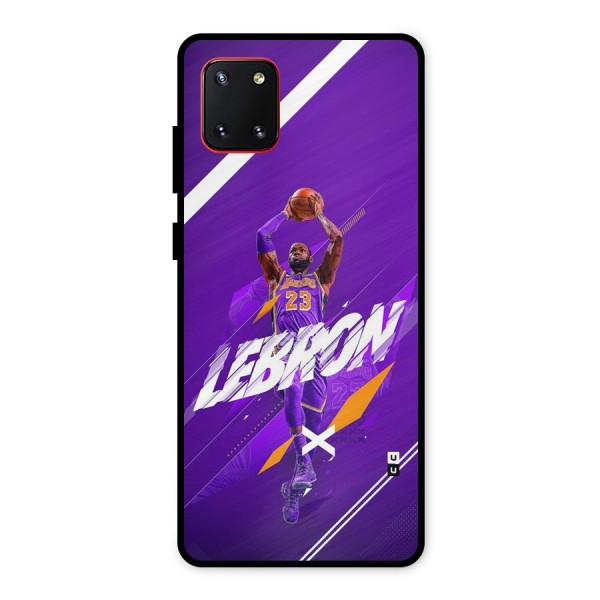 Basketball Star Metal Back Case for Galaxy Note 10 Lite