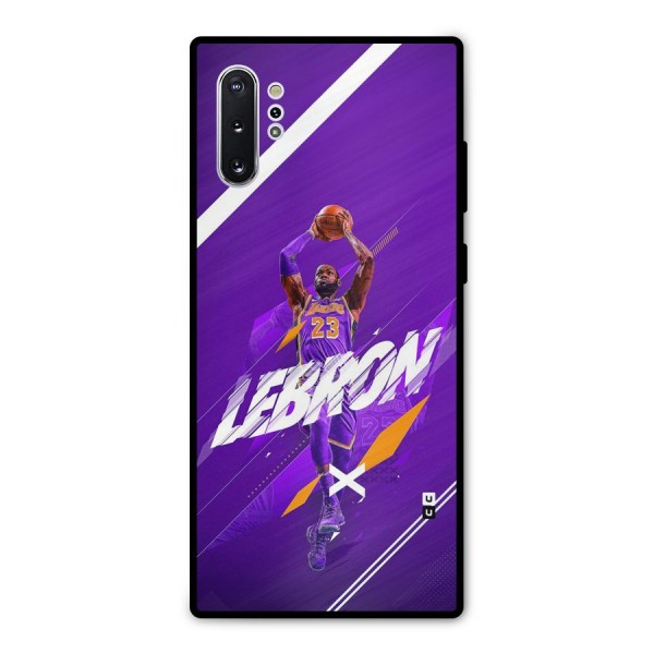 Basketball Star Metal Back Case for Galaxy Note 10 Plus