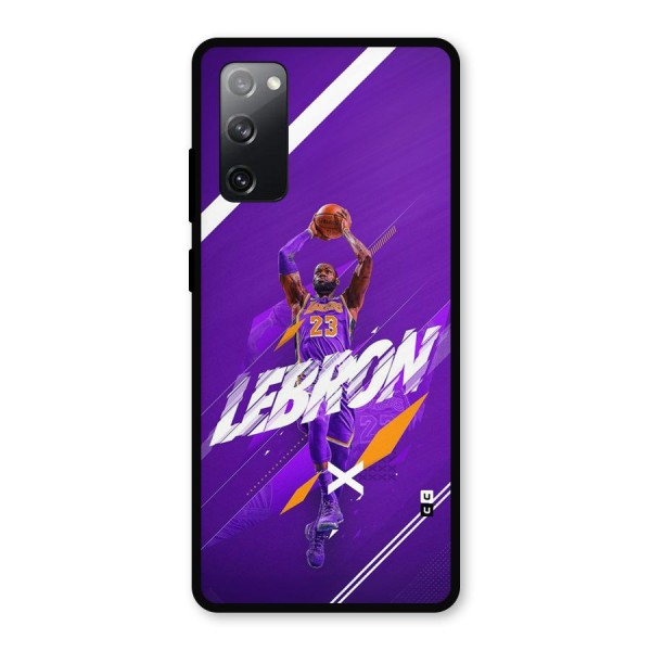 Basketball Star Metal Back Case for Galaxy S20 FE