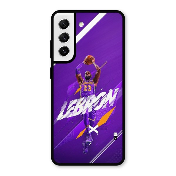 Basketball Star Metal Back Case for Galaxy S21 FE 5G