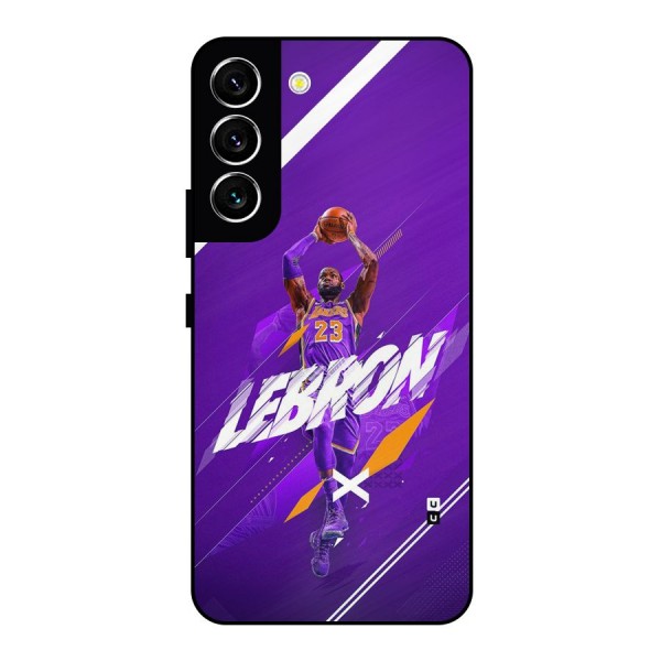 Basketball Star Metal Back Case for Galaxy S22 5G