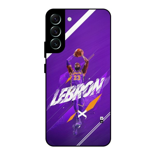 Basketball Star Metal Back Case for Galaxy S22 Plus 5G