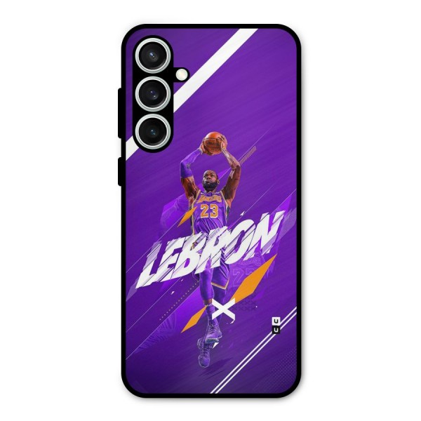 Basketball Star Metal Back Case for Galaxy S23 FE