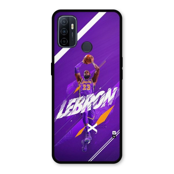 Basketball Star Metal Back Case for Oppo A53