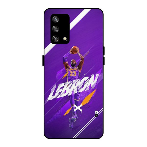 Basketball Star Metal Back Case for Oppo F19