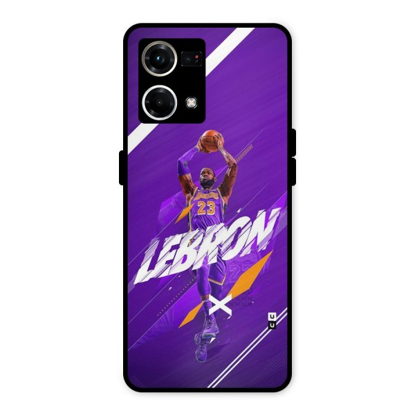 Basketball Star Metal Back Case for Oppo F21 Pro 4G