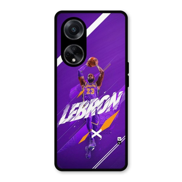 Basketball Star Metal Back Case for Oppo F23