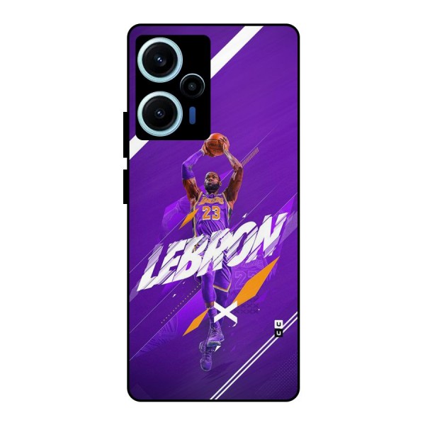 Basketball Star Metal Back Case for Poco F5