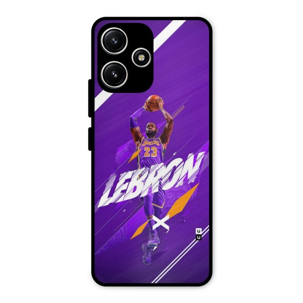 Basketball Star Metal Back Case for Poco M6 Pro