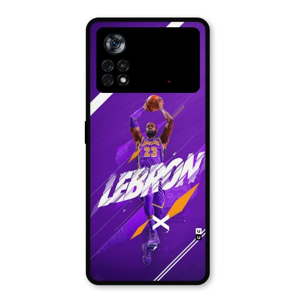 Basketball Star Metal Back Case for Poco X4 Pro 5G