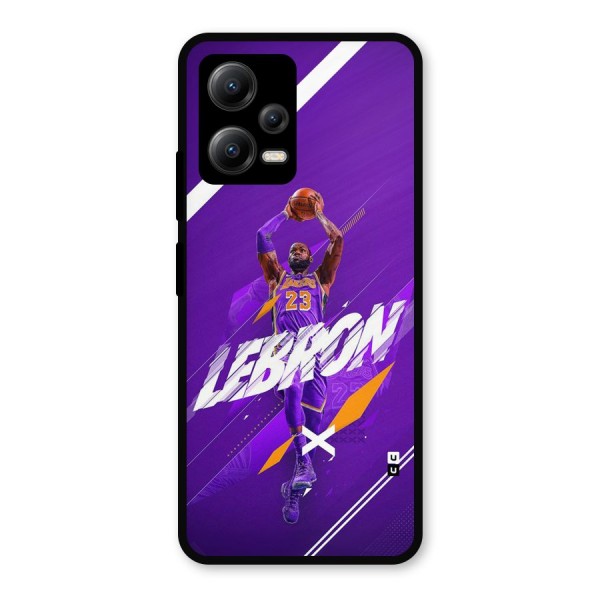 Basketball Star Metal Back Case for Poco X5