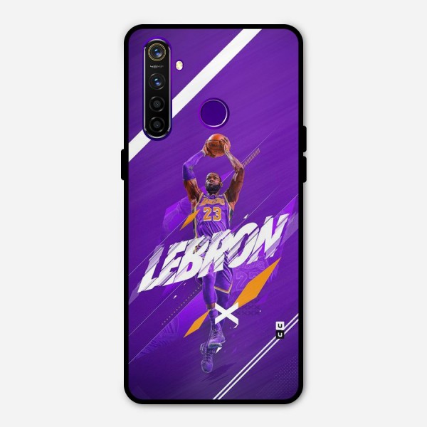 Basketball Star Metal Back Case for Realme 5 Pro