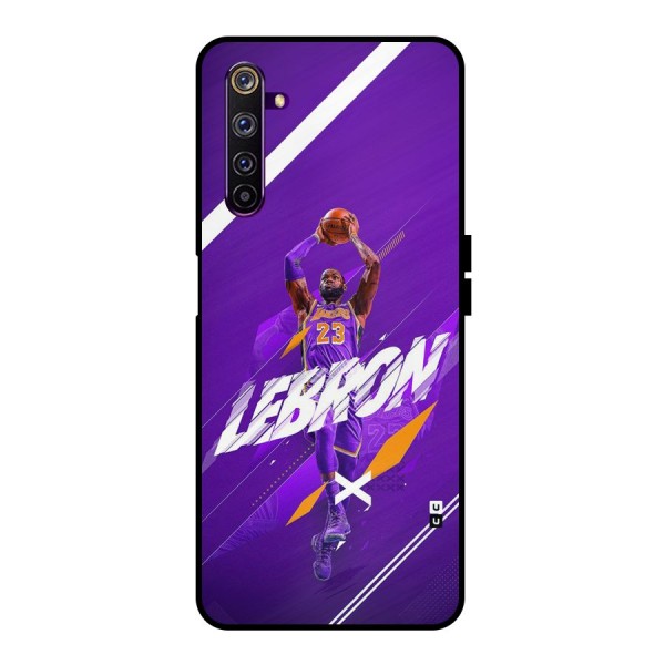 Basketball Star Metal Back Case for Realme 6 Pro